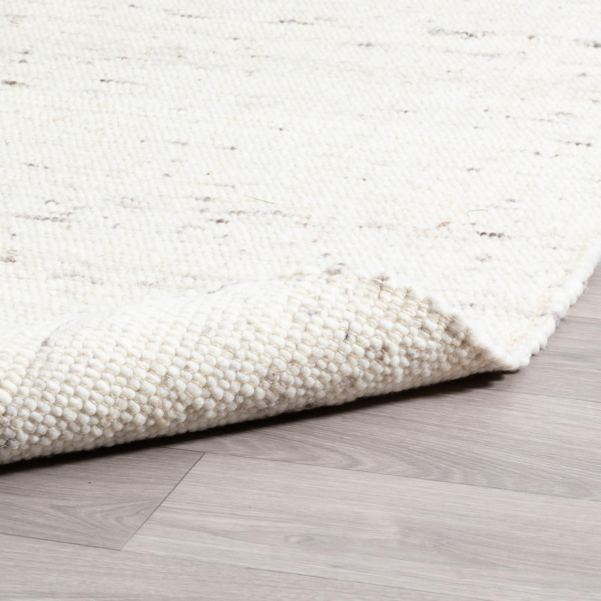 HANDWEBETEPPICH 80/150 cm Athen - Creme, Naturmaterialien (80/150cm) - Steffensmeier