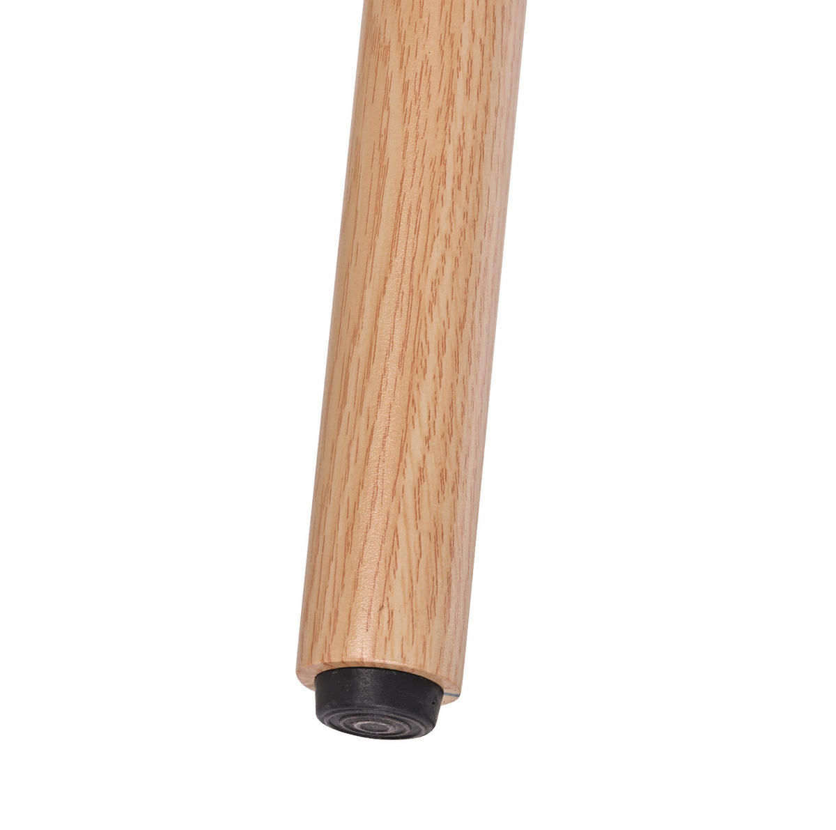 ESSZIMMERSTUHL 2er-Set Sherpa Beige Gestell in Eichenholz-Optik - Beige, Holz (52/80.5/46cm) - Meubliv