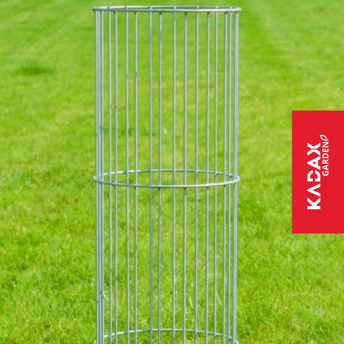 GARTEN-PFLANZENSTÄNDER 29 x 80 cm, Silber - Silberfarben, Metall (29/80cm) - KADAX