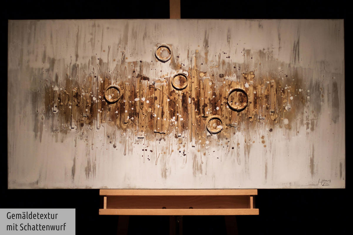 ÖLGEMÄLDE 120/60 cm - Braun, Holz/Textil (1.78/60cm) - KUNSTLOFT