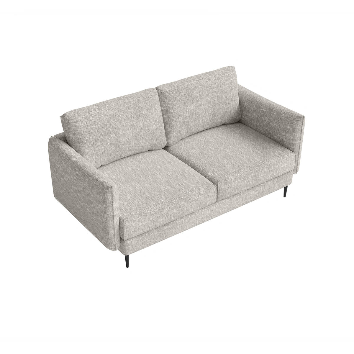 SOFA Koge Ohne Schlaffunktion, Hellgrau - Hellgrau, Textil (196/95/86cm) - Fedve