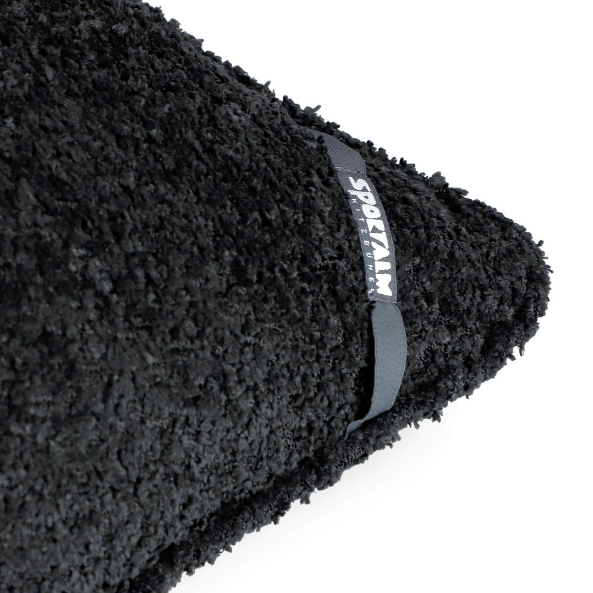 ZIERKISSENHÜLLE SOFT BOUCLÈ - Anthrazit, Textil (45/45cm) - Sportalm Kitzbühel