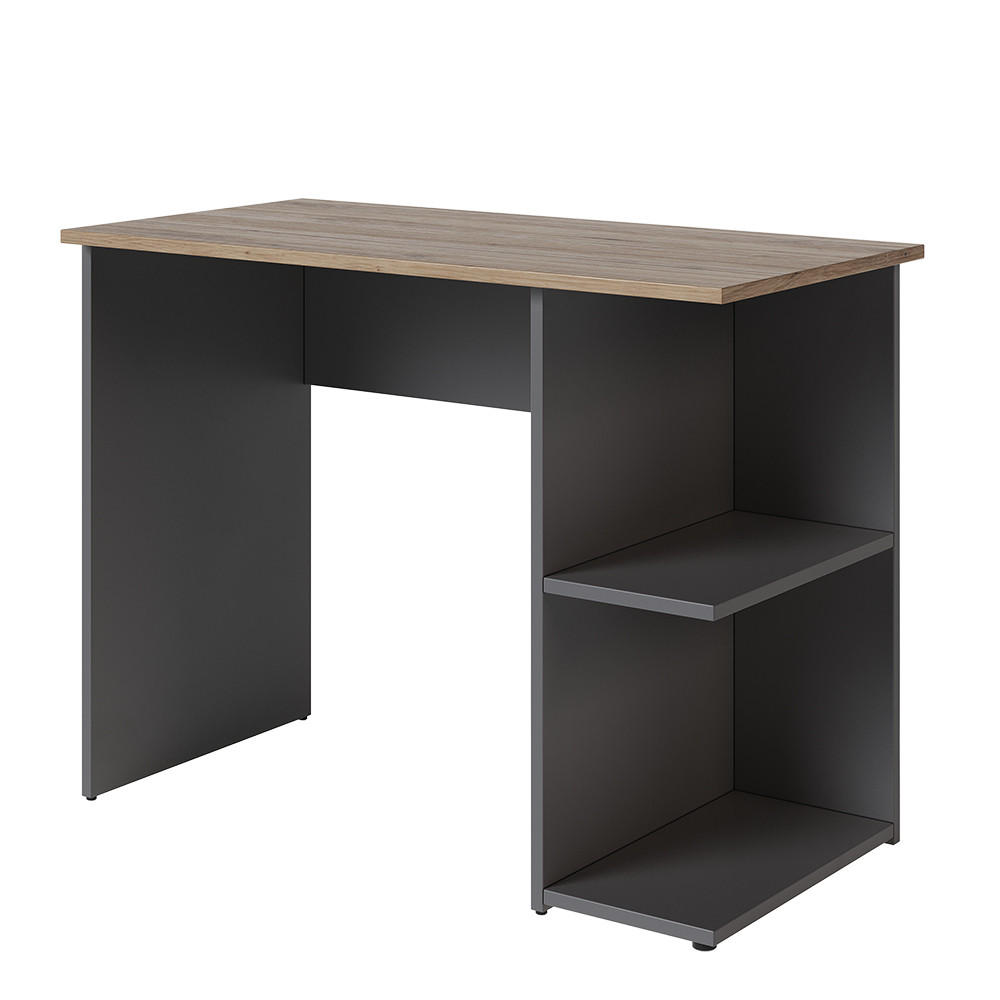 SCHREIBTISCH Simple Anthrazit 100 x 50 cm - Anthrazit, Holzwerkstoff (50/100/76cm) - Vicco