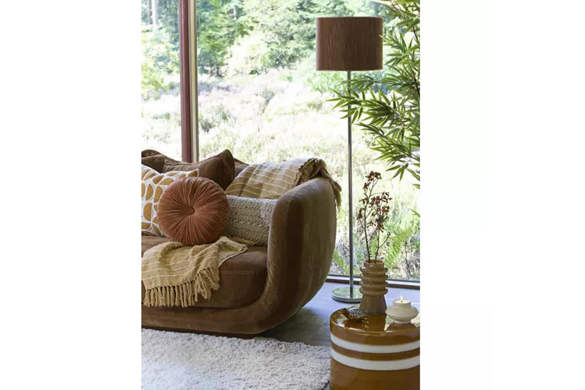KUSCHELDECKE BATERNO 170x130 cm, Braun, Textil - Braun, Textil (130/170cm) - Light & Living
