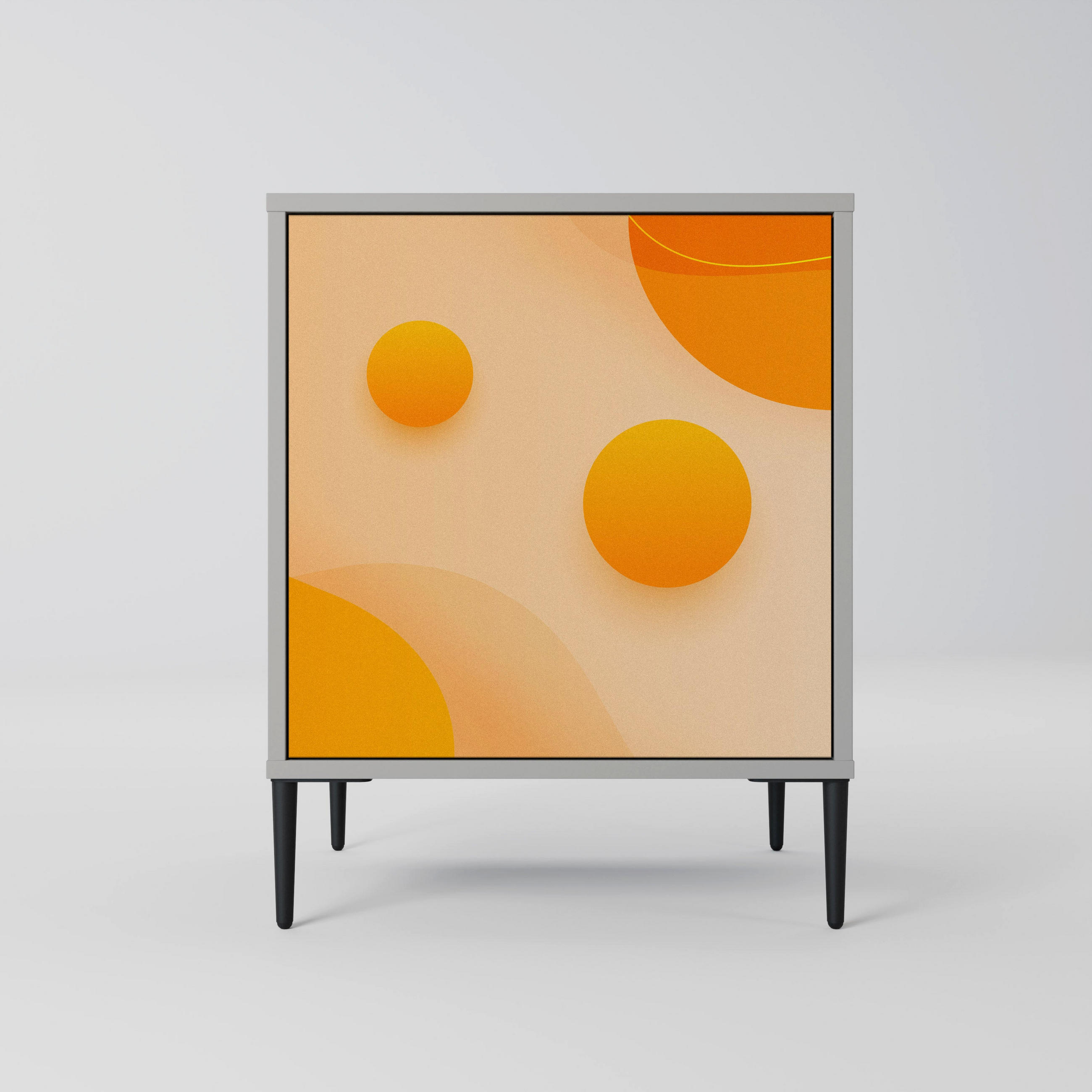 SpaceRebels Sideboard Grau 57.5x72.5x42 cm