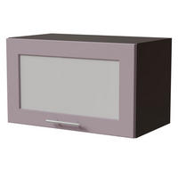 KLAPPHÄNGESCHRANK Bari W4BS/60 WKF Lava / RAL 4009 pastellviolett 60 / 32,5 / 36cm Blum Aventos - Dunkelgrau/Violett, Holz/Holzwerkstoff (60/36/32.5cm) - Feldmann-Wohnen