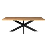 ESSTISCH Denver Braun 100/300/76 cm - Braun, Holz (100/300/76cm) - Starfurn