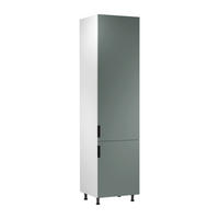 HOCHSCHRANK D60RWN P/L – Sorento Weiß Grün – Grün / Weiß - Weiß/Grün, Holzwerkstoff (60/247/58cm) - ROYAL24_MARKT