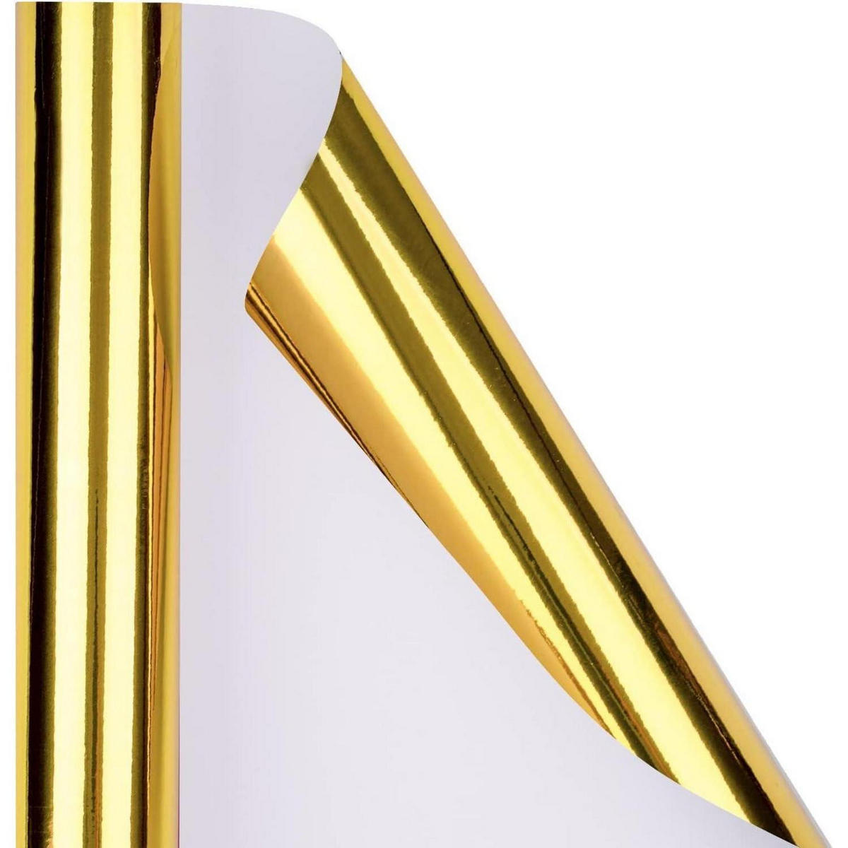 GESCHENKPAPIER Goldmetallic 44,5 cm x 10 m - Goldfarben, Papier (4/44/4cm)