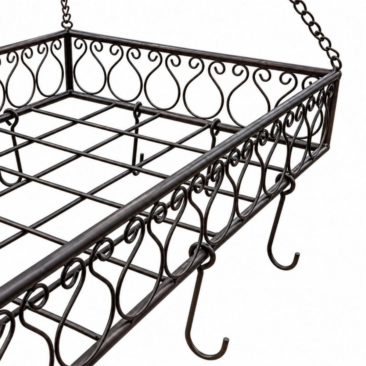 TOPFHÄNGER Metall Braun 65 cm - Braun, Metall (40/10/65cm) - DanDiBo