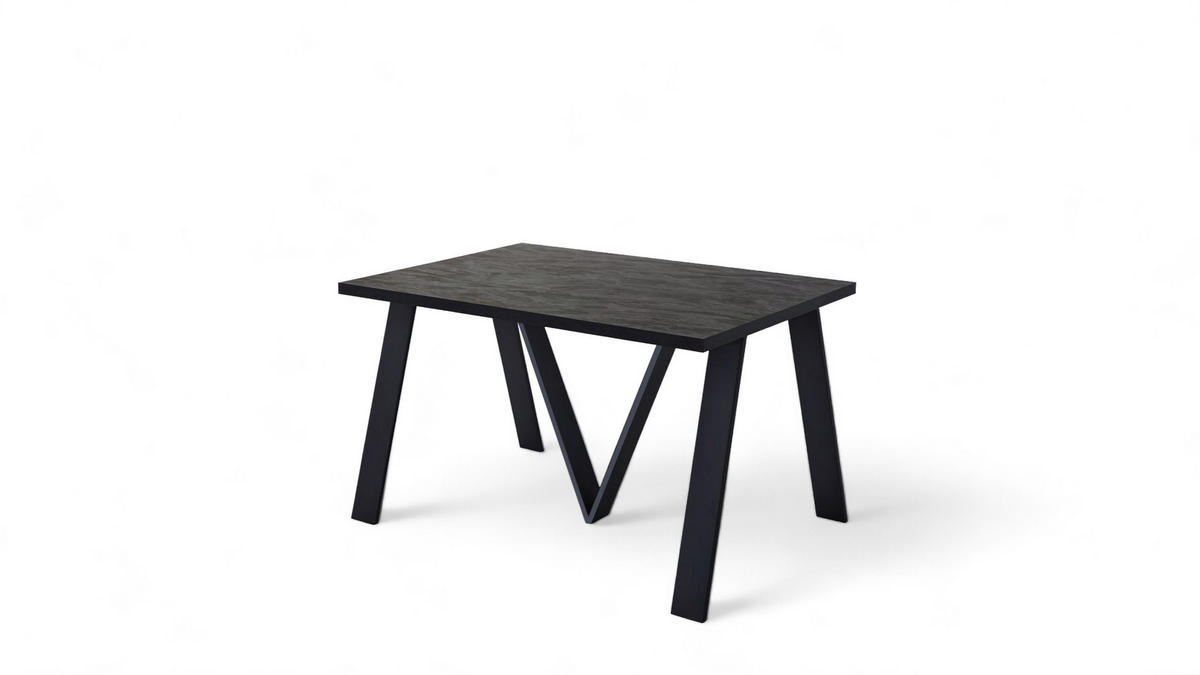 ESSTISCH XXL Lungo ausziehbar 130-405/90/75 cm - Graphitfarben, Holzwerkstoff (130/90/75cm) - Endo-Moebel