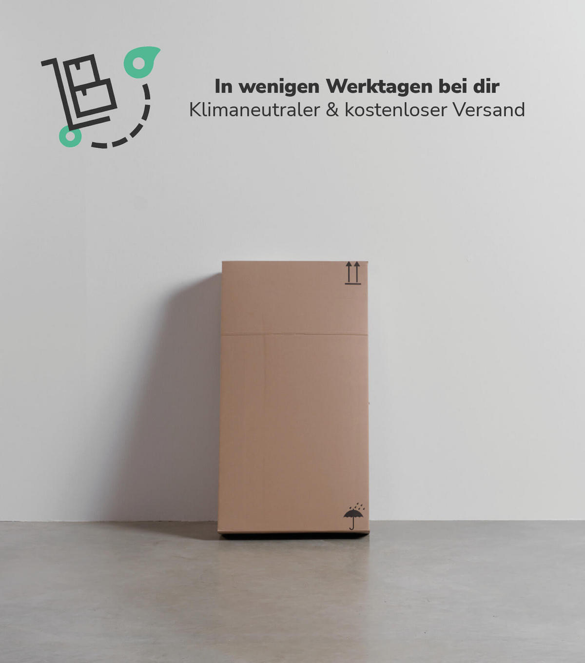 KLEIDERSCHRANKAUFSATZ Der Hochstapler - Weiß, Holzwerkstoff (60/47/58cm) - Mokebo