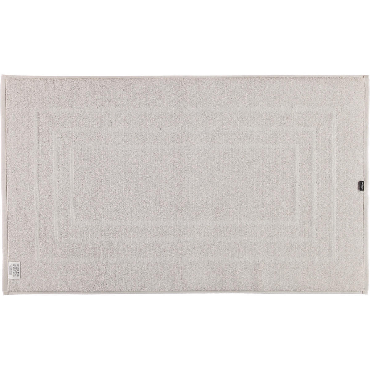 BADEMATTEN FEELING PEARL GREY - 7110 - Grau, Textil (60/100cm) - Vossen
