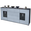 SIDEBOARD Grömitz Denim matt - Pastellblau, Holzwerkstoff (166.5/75.5/35cm) - Vladon