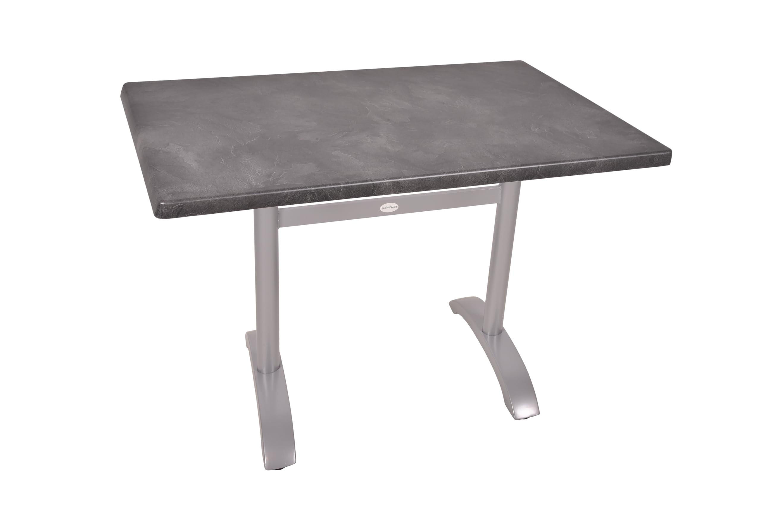 Deluke Bistrotisch Schwarz 70x72x110 cm