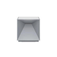 AKKULEUCHTE Nutalis Nebelgrau - Hellgrau, Metall (10/10/10cm) - Sigor