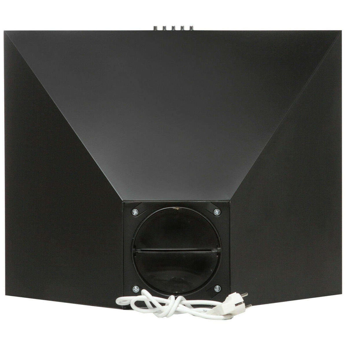DUNSTABZUGSHAUBE GCH C 147 BL 5/2 + Umluftset, 50 cm Schwarz - Schwarz, Metall (50/87/47cm) - Gurari