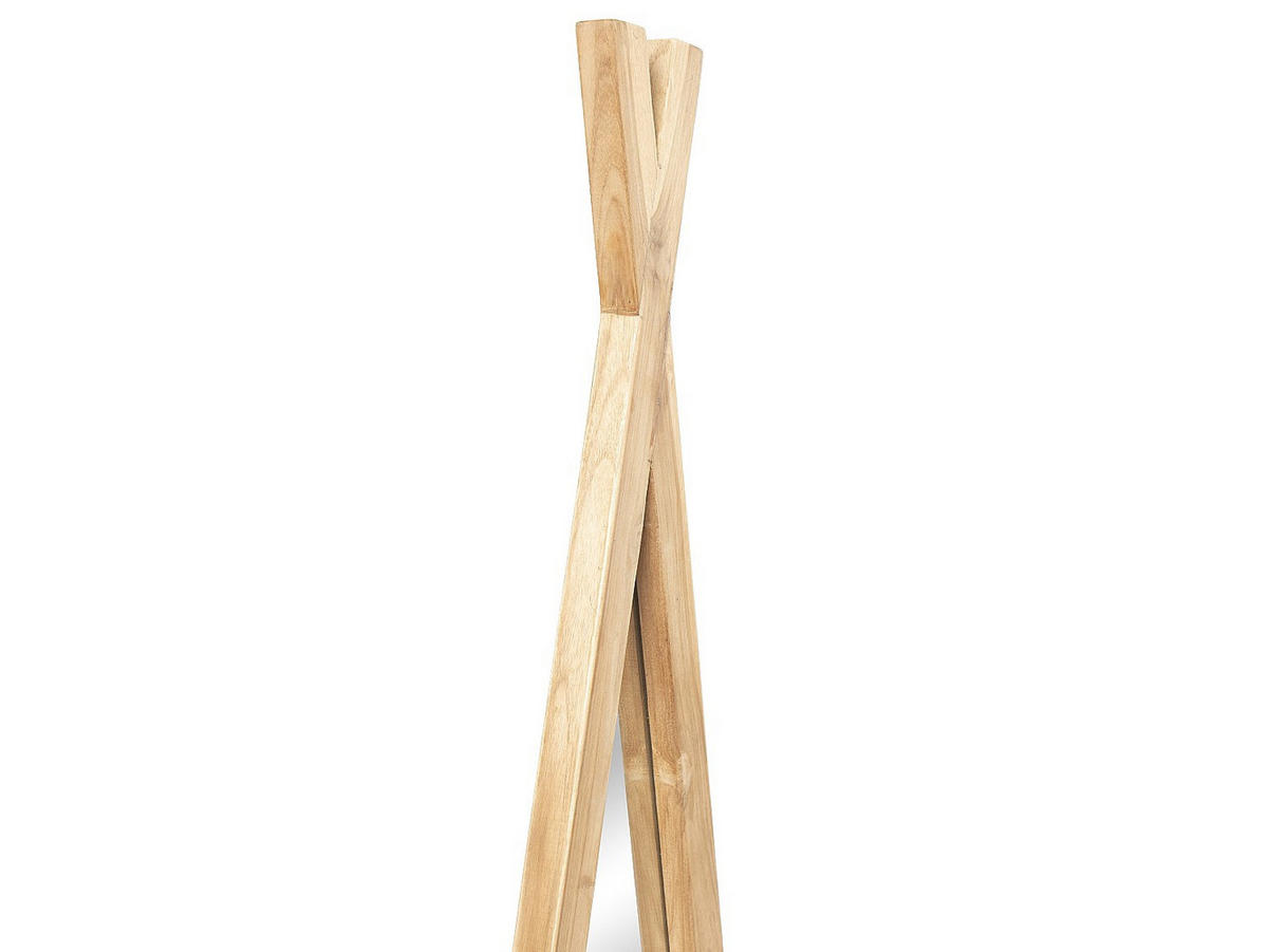 WANDSPIEGEL - 55 cmcm x 3 cmcm - Holz, Platte - Naturfarben Hell - BATAM - Naturfarben, Holz (55/120/3cm) - Vente-Unique