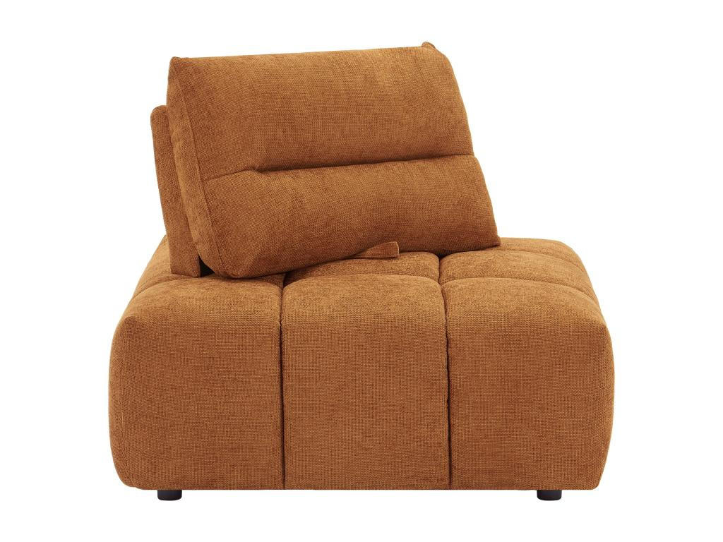 Thumbnail - Vente-Unique Ecksessel, Braun, Textil, Uni, 1-Sitzer, 113x93x113 cm, Wohnzimmer, Sessel, Polstersessel