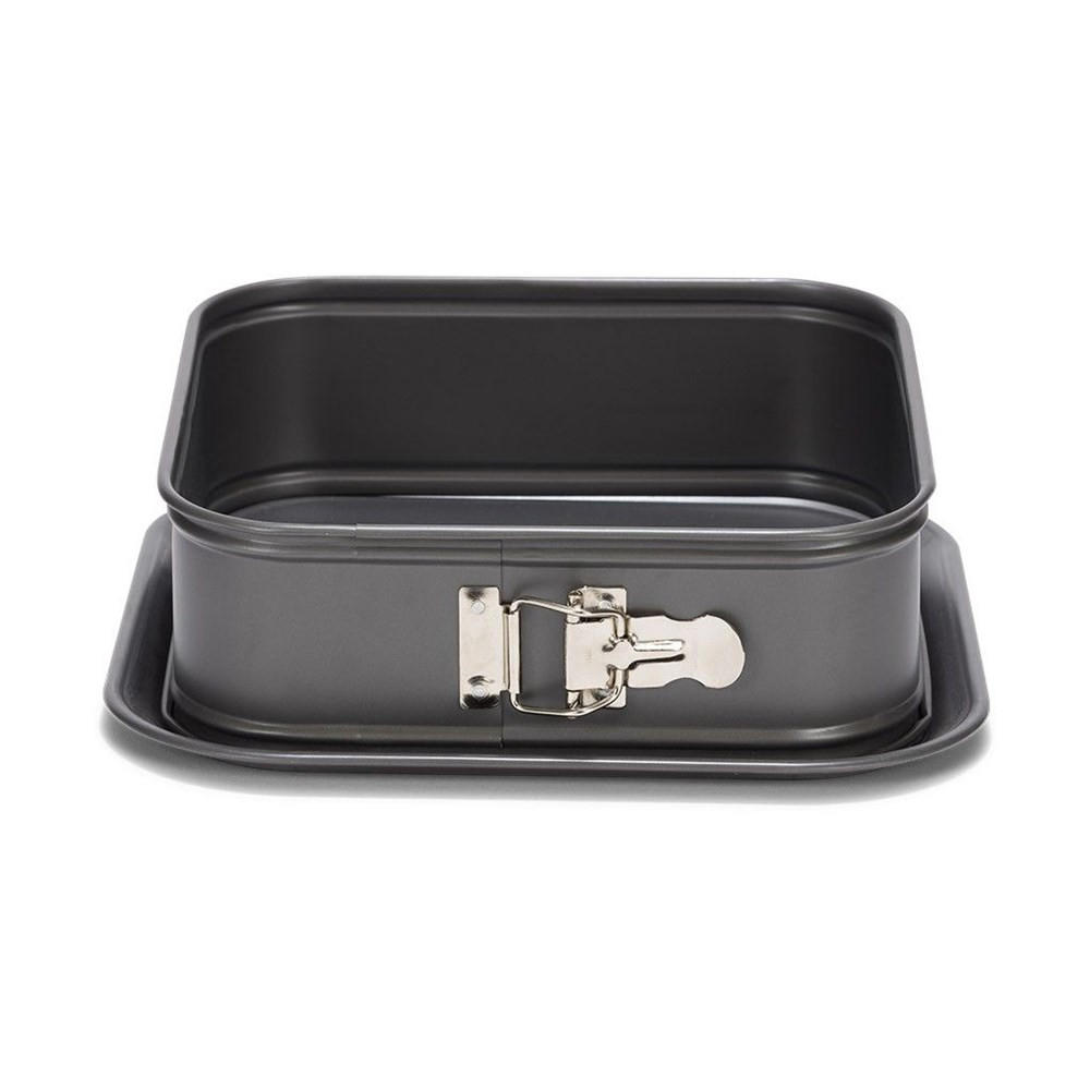 BACKFORM Schwarz 27.9/27.9/7.8 cm P02918 - Schwarz, Metall (27.9/7.8/27.9cm) - Patisse 