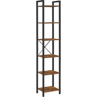 BÜCHERREGAL, braun 40/30/187.5 cm - Braun, Holzwerkstoff (40/187.5/30cm)
