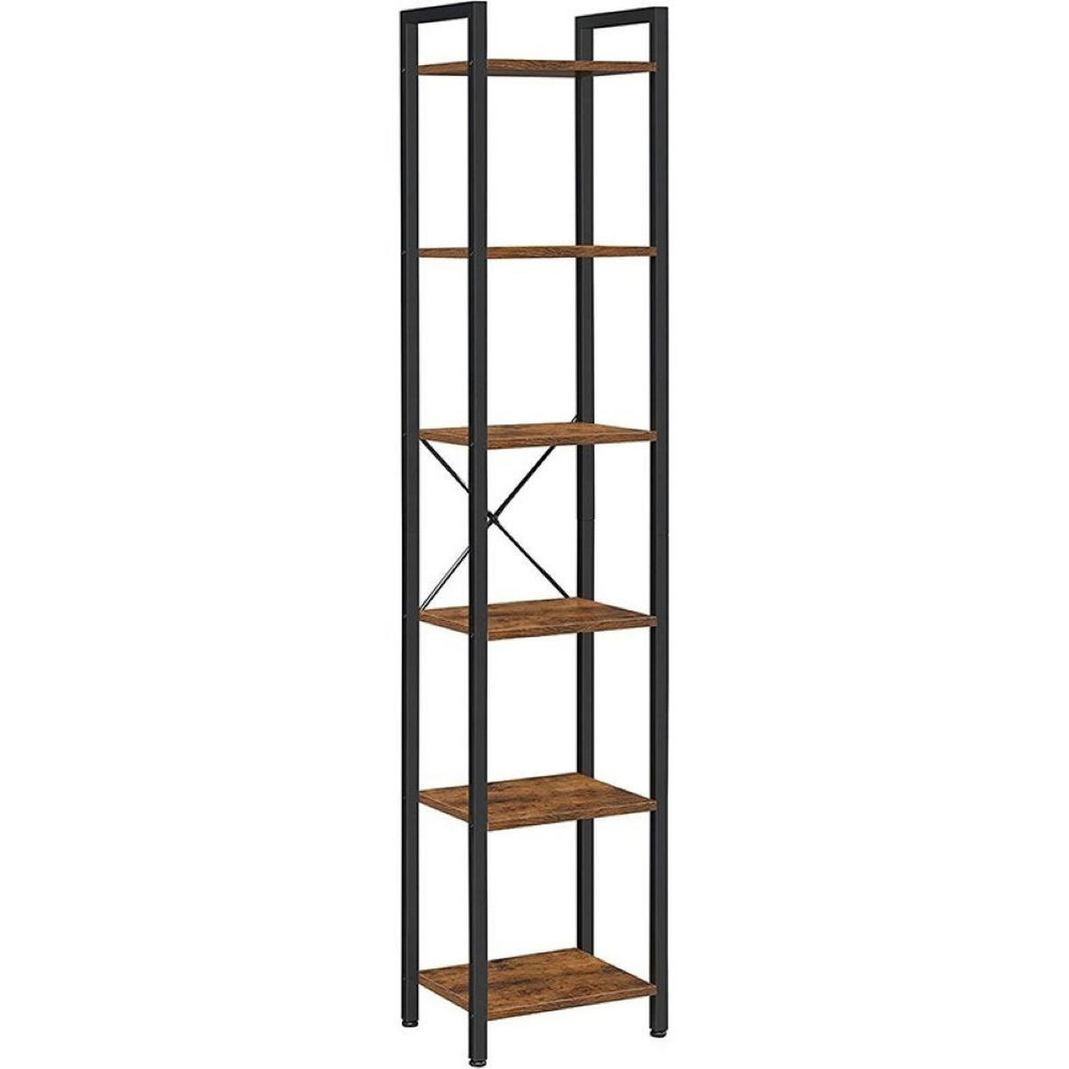 BÜCHERREGAL, braun 40/30/187.5 cm - Braun, Holzwerkstoff (40/187.5/30cm)