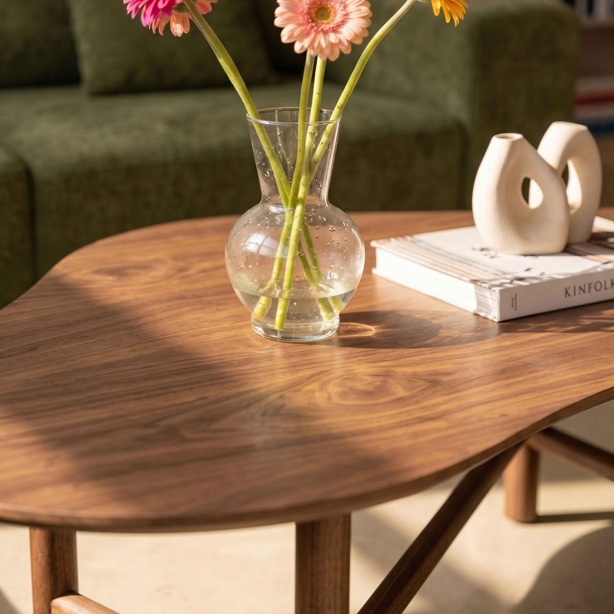 COUCHTISCH, Braun - Braun, Holzwerkstoff (60/100/38cm) - Oviala