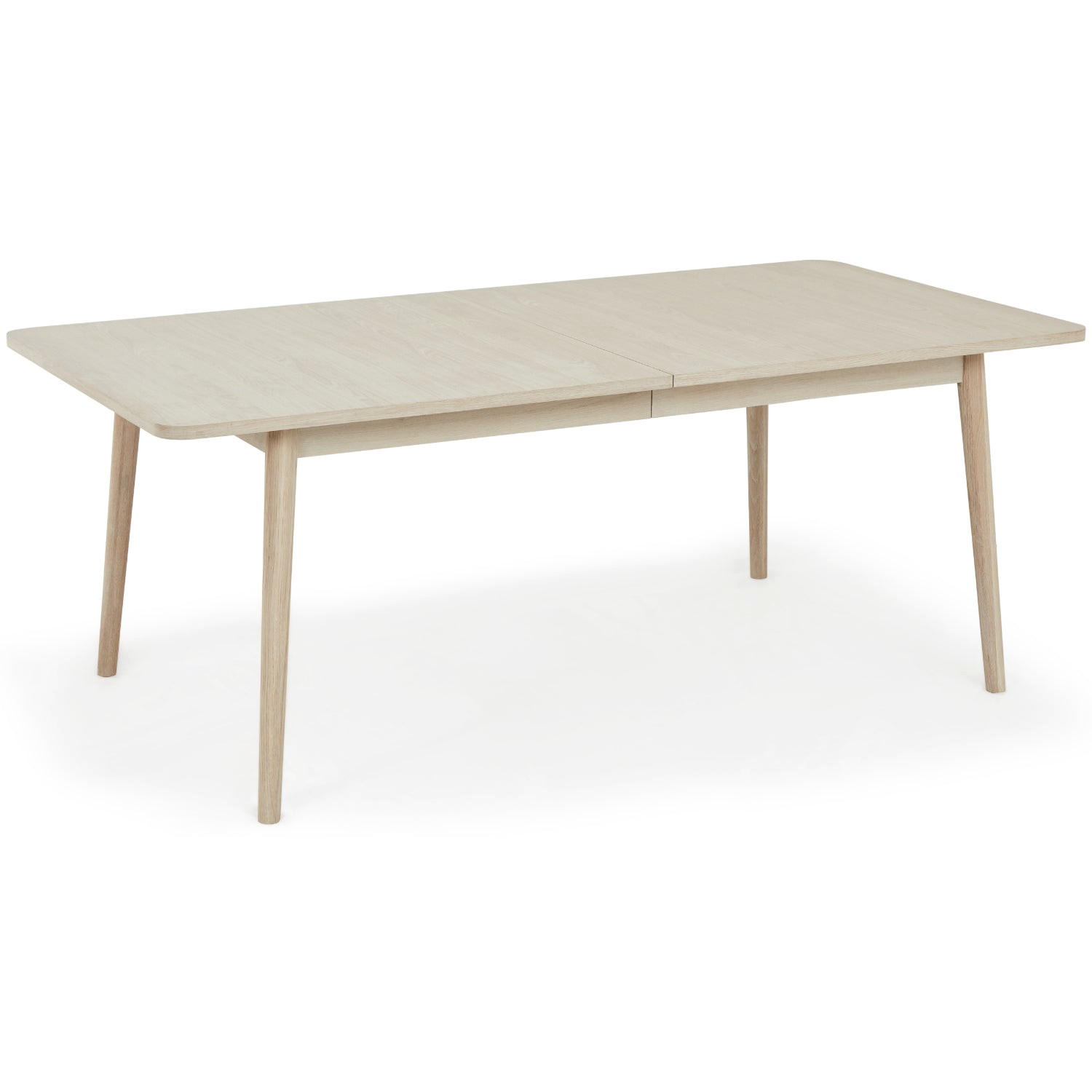 ESSTISCH 100/200/75 Eiche massiv rechteckig - Eichefarben, Holz (100/200/75cm) - Furnhouse