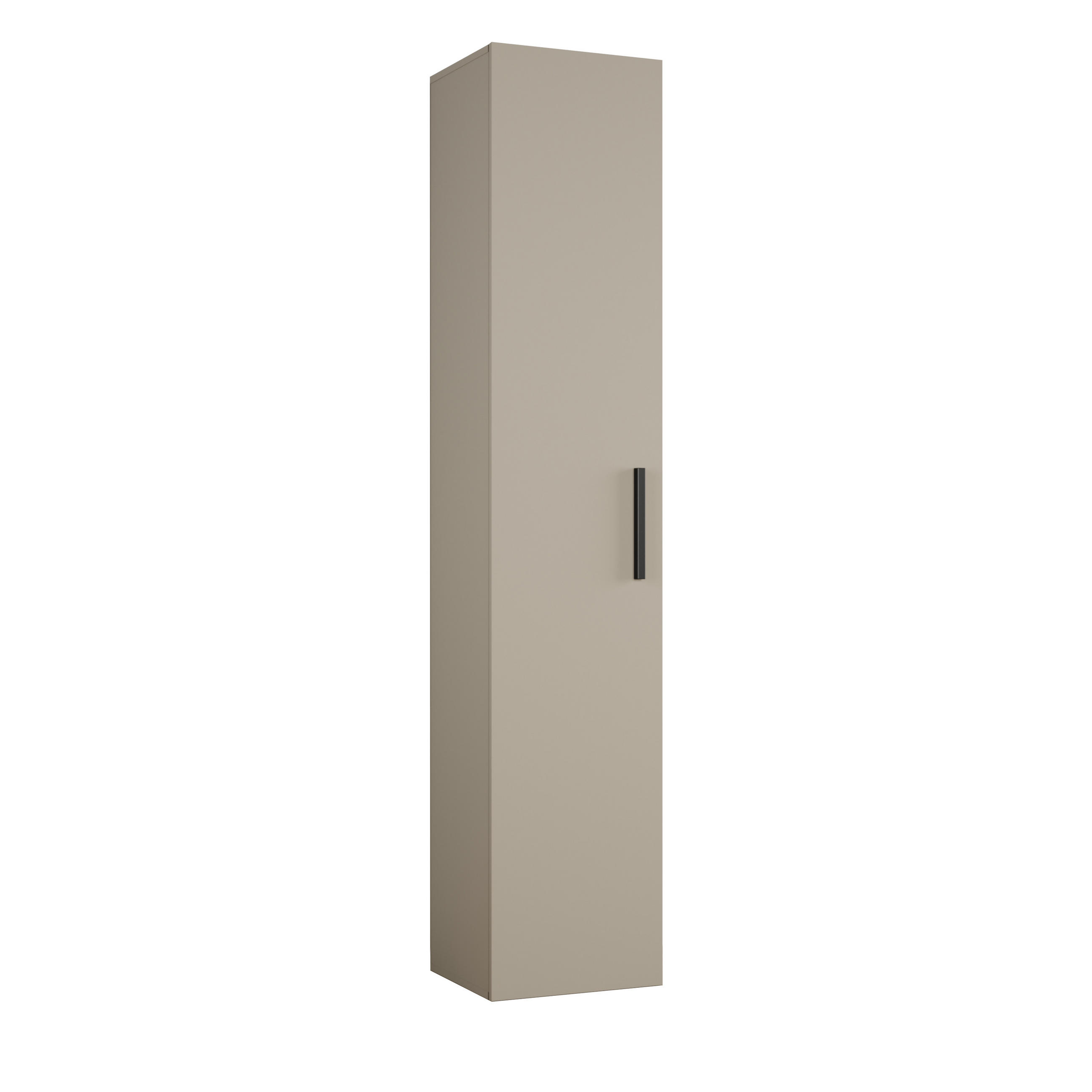 GARDEROBENSCHRANK Rosanno IVR Kaschmir 40/204/40 cm – Modern - Beige, Holzwerkstoff/Kunststoff (40/204/40cm) - AX Living