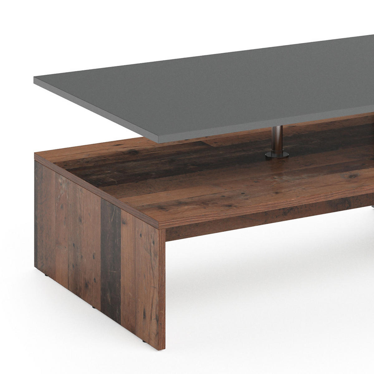COUCHTISCH Amato Anthrazit 90 x 60 cm - Anthrazit, Holzwerkstoff (60/90/42cm) - Vicco
