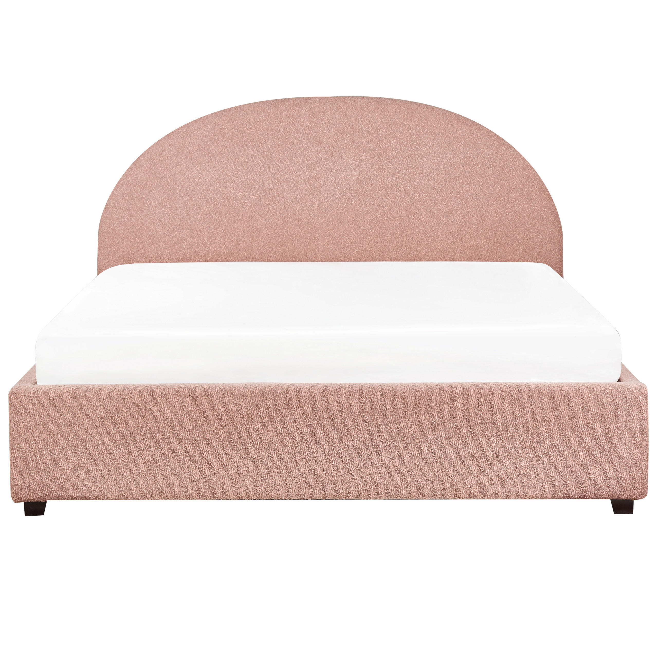 BETT mit Stauraum 160x200 cm Rosa Vaucluse - Pink, Textil (160/200cm) - Beliani