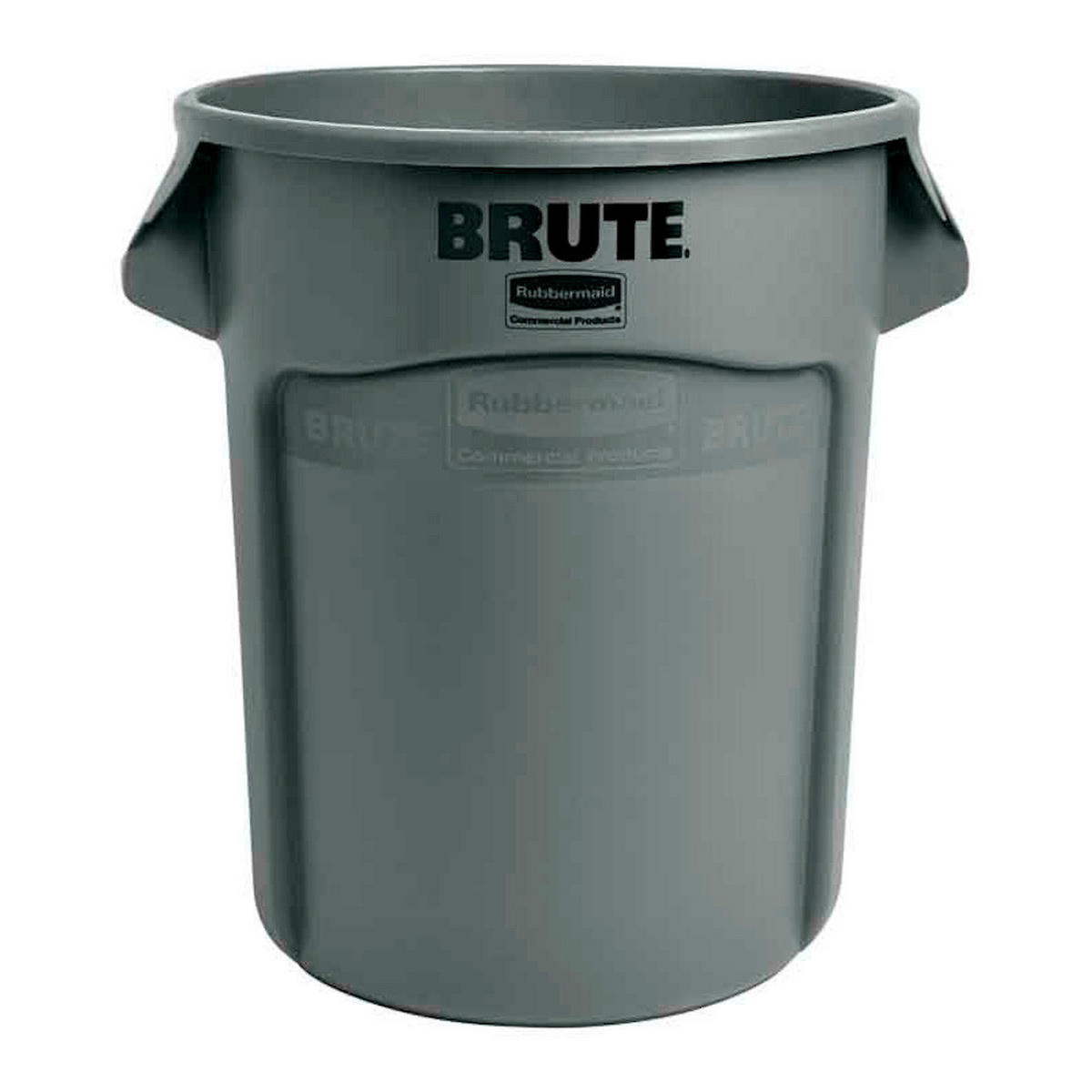 MÜLLEIMER 75,7 Liter 58,1x49,5 cm Kunststoff Grau - Grau, Metall (49.5/58.1/49.5cm) - PROREGAL