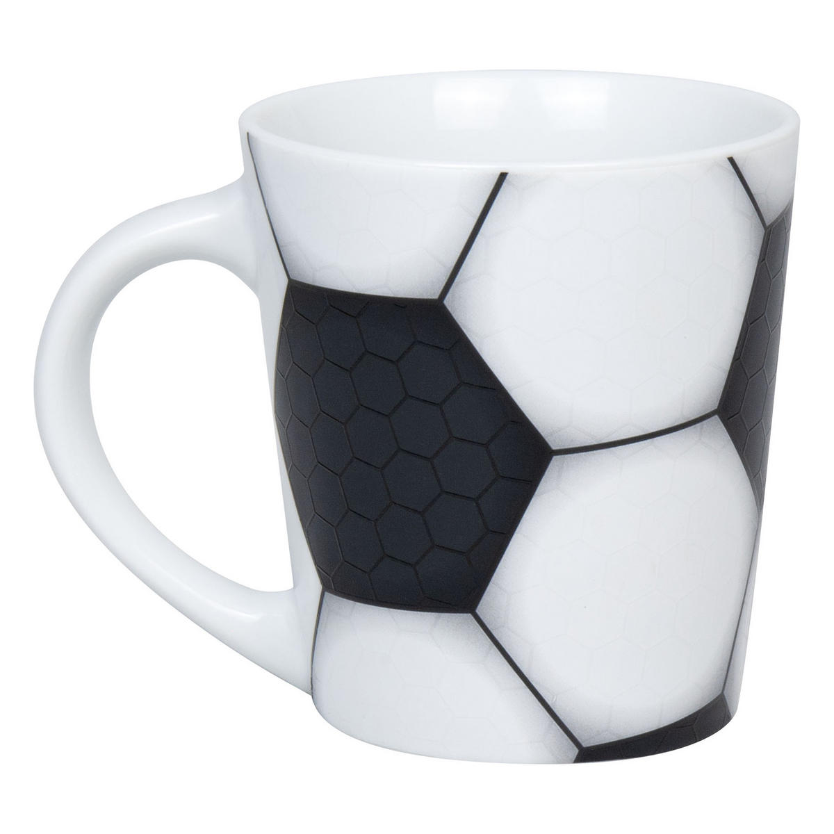KAFFEEBECHER Fußball - Tooooor! - Naturfarben, Keramik (0.38L) - Könitz