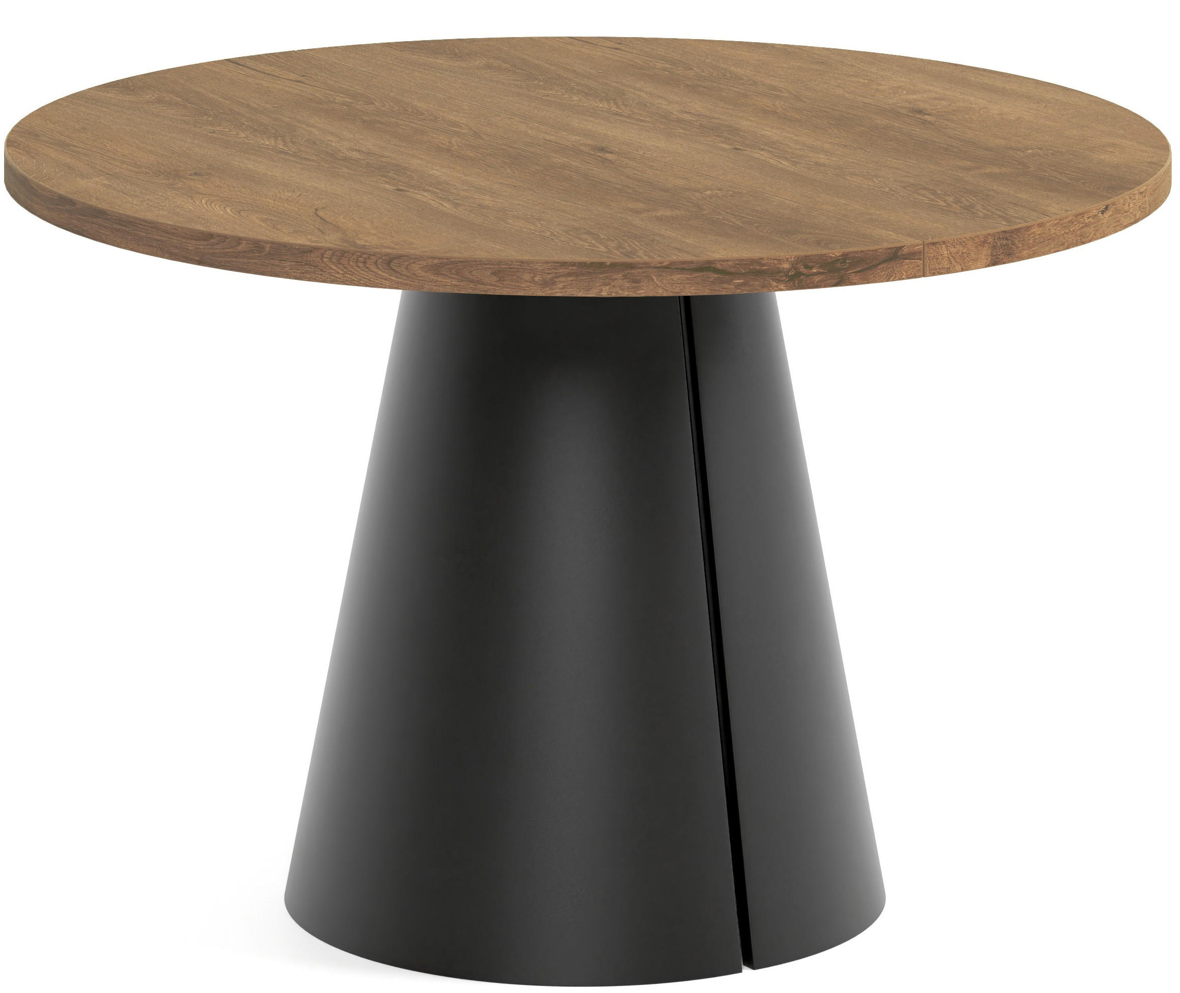 TISCH Schwarz ALMA Ausziehbar 120/196 cm - Eichefarben/Schwarz, Holzwerkstoff (2/120/76cm) - Sepro Meble