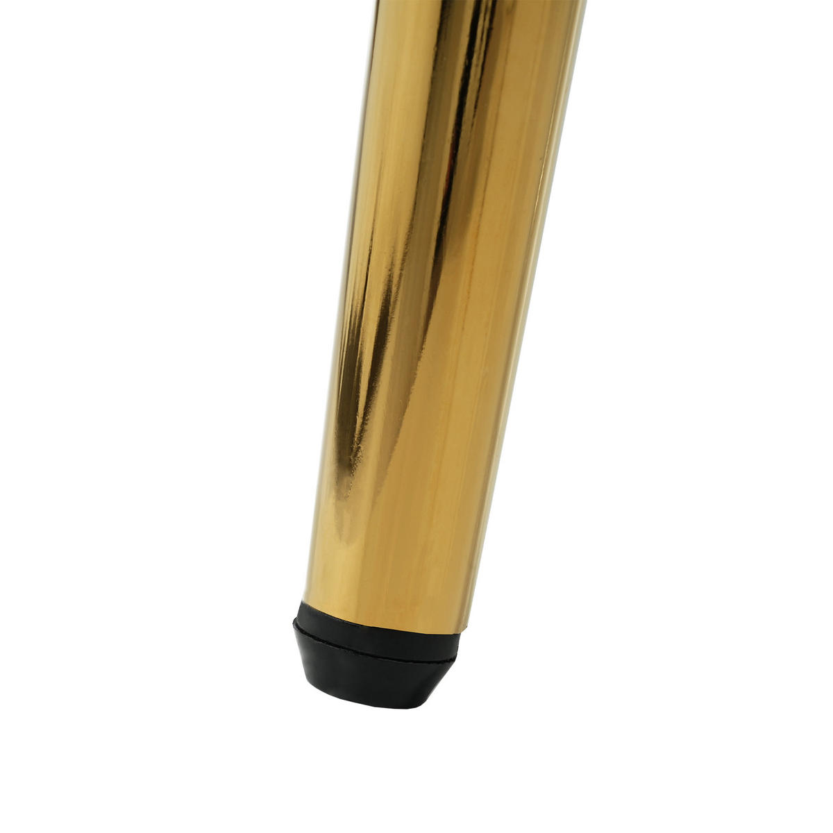 ESSZIMMERSTUHL 1-Tlg Samt Beige, Gold Beine, Modern - Beige, Textil (50/80/47cm) - FLIEKS