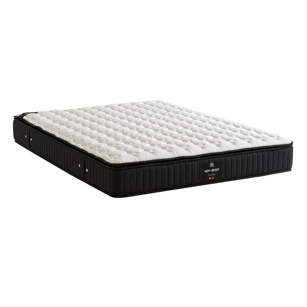 Mr Mattress Hybridmatratze Weiß 180x200 cm