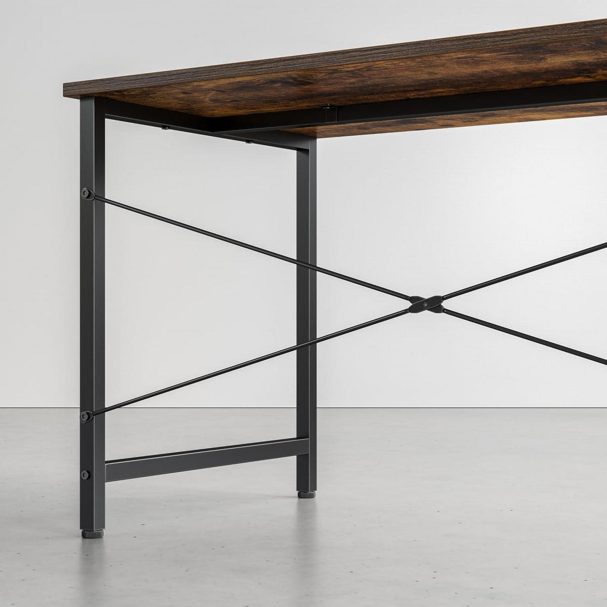 SCHREIBTISCH Vintagebraun 100 x 48 cm - Braun, Holzwerkstoff (48/100/73cm)