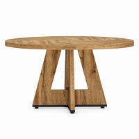 ESSTISCH rund, 120 cm Durchmesser, Naturfarben - Naturfarben, Holzwerkstoff (120/120/75cm) - MIVRAY