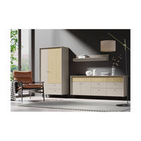 WOHNZIMMER Set – MALTA System – Beige - Beige, Holzwerkstoff (203.5/84.5/42cm) - hi-markt