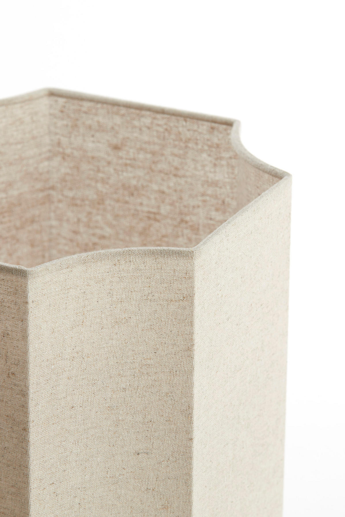 LAMPENSCHIRM Dasli Braun Ø25/35 cm - Braun, Textil (25/25/35cm) - Light & Living