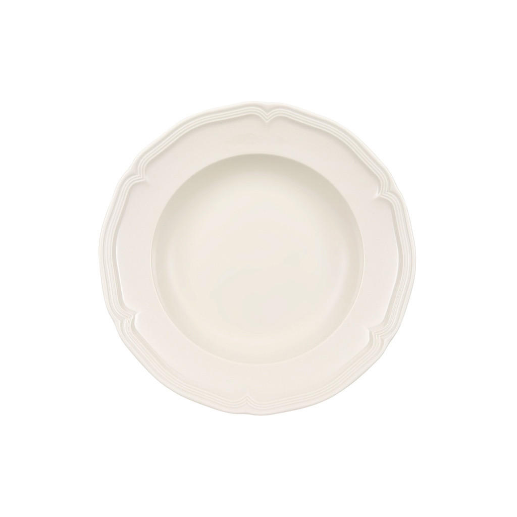SUPPENTELLER Manoir weiß ø 22,8 cm - Weiß, Keramik (22.8cm) - Villeroy & Boch