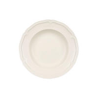 SUPPENTELLER Manoir weiß ø 22,8 cm - Weiß, Keramik (22.8cm) - Villeroy & Boch