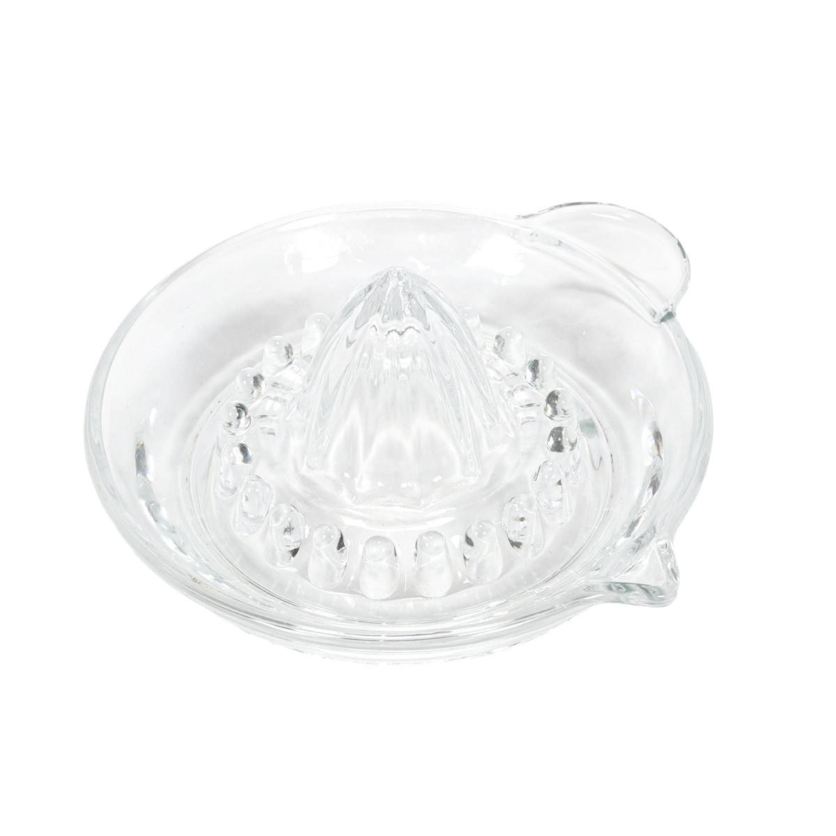 SAFTPRESSE für Zitrusfrüchte 14,5/14/7 cm - Transparent, Glas (14.5cm) - Excellent Houseware