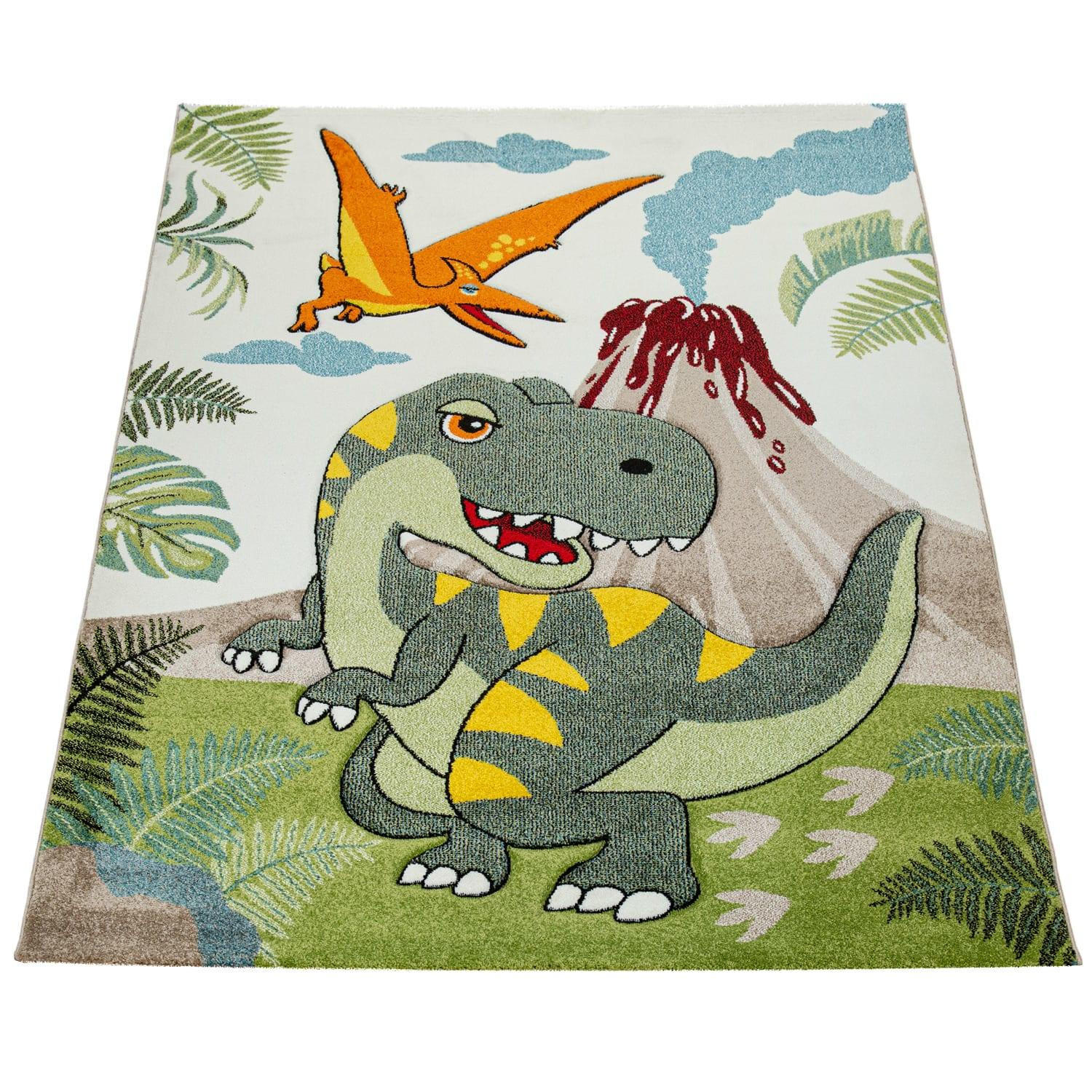 KINDERTEPPICH 160/230 cm Diamond 636 - Grün, Kunststoff (160/230cm) - Paco Home