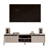 TV-SCHRANK auf Füßen CIAO beige - Beige, Holzwerkstoff (178/65/40cm)