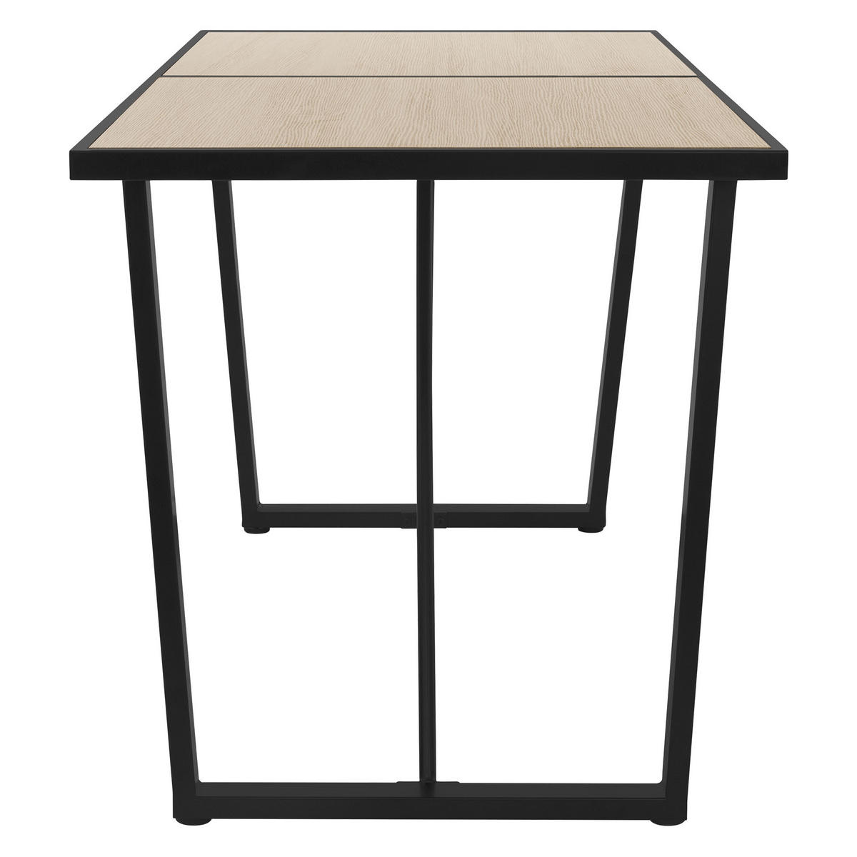 TISCH - Braun, Metall (140/70/75cm) - ML-DESIGN