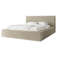 POLSTERBETT Glexi - Beige, Holz/Textil (140/200cm) - MIRJAN24