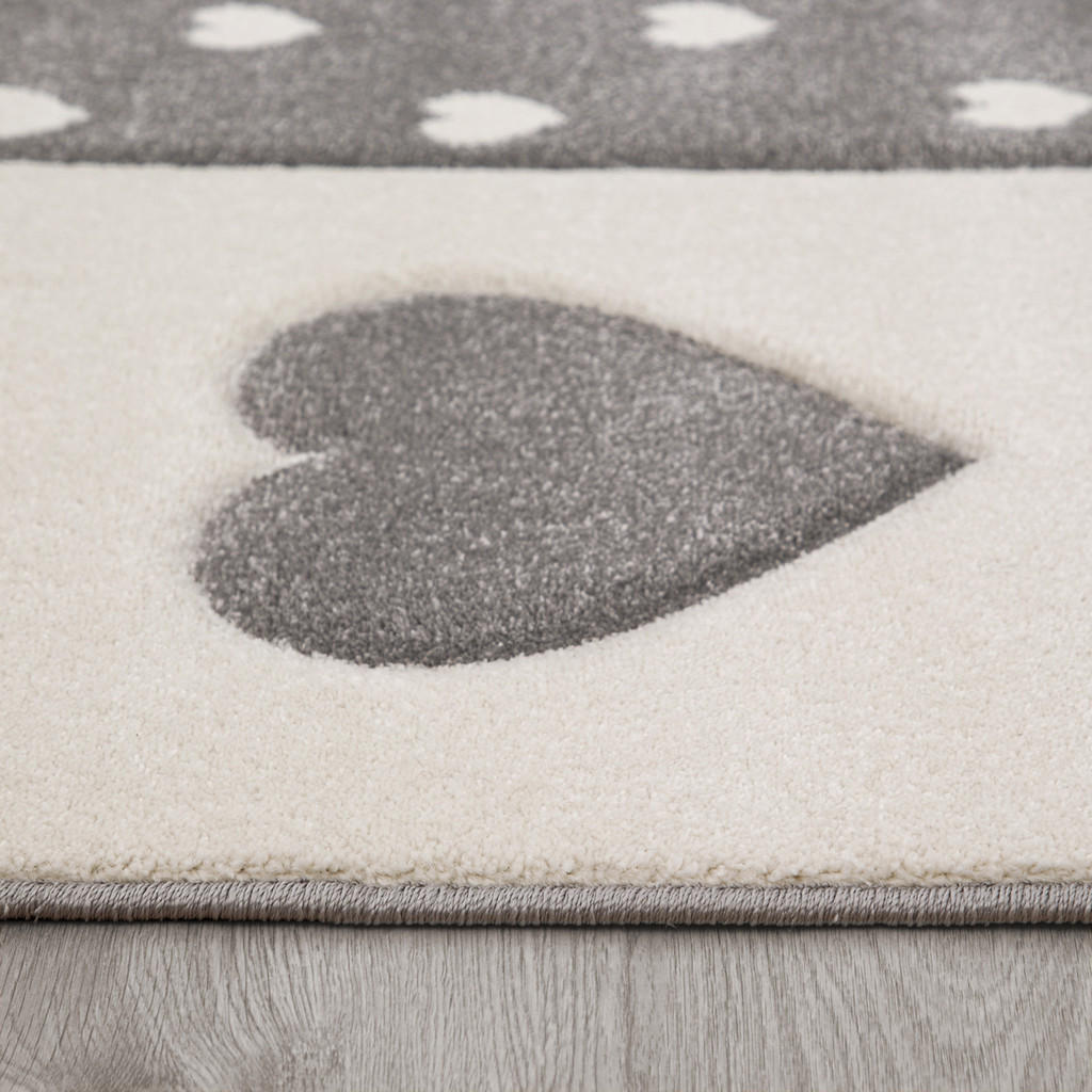 Thumbnail - Paco Home Kinderteppich, Beige, Textil, Rund, 160x160 cm, strapazierfähig, für Fußbodenheizung geeignet, Teppiche & Böde...
