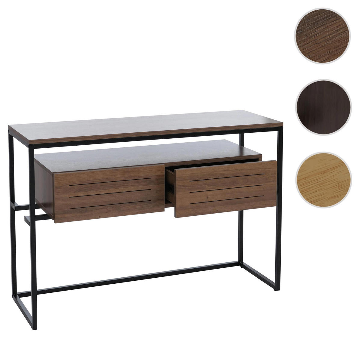 KONSOLENTISCH rechteck Braun - Braun, Holz (40/120/80cm) - MCW