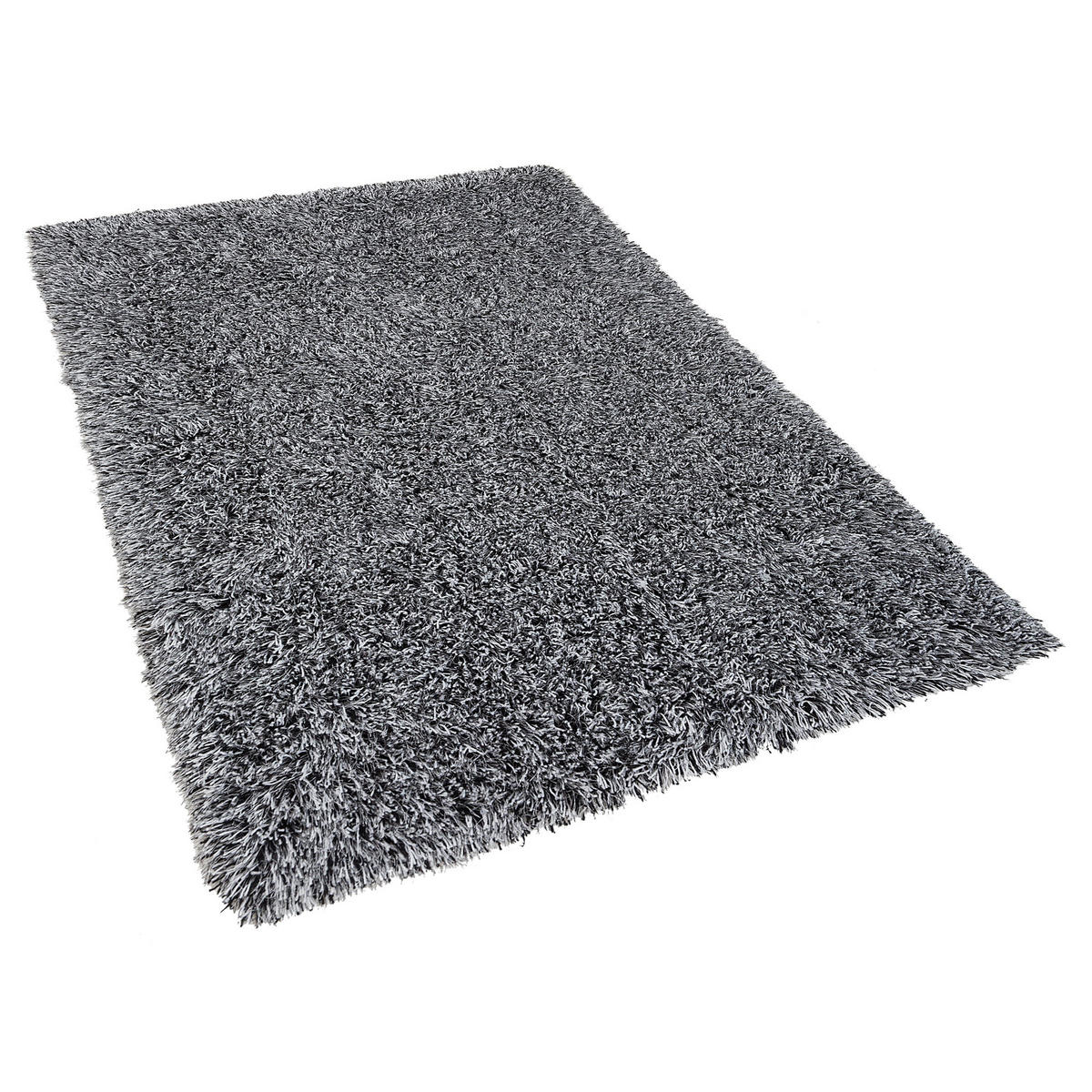 SHAGGY-TEPPICH Cide 230/160 cm - Schwarz, Kunststoff (160/230cm) - Beliani